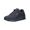 Sneaker SKECHERS "Skechers Sneaker Lederimitat", Herren, Gr. 49,5, blau (dunkelblau), Lederimitat, casual, Schuhe