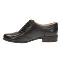 Clarks Womens Casual Clarks Hamble Oak Leather Shoes, Black (Black Leather)*8 UK