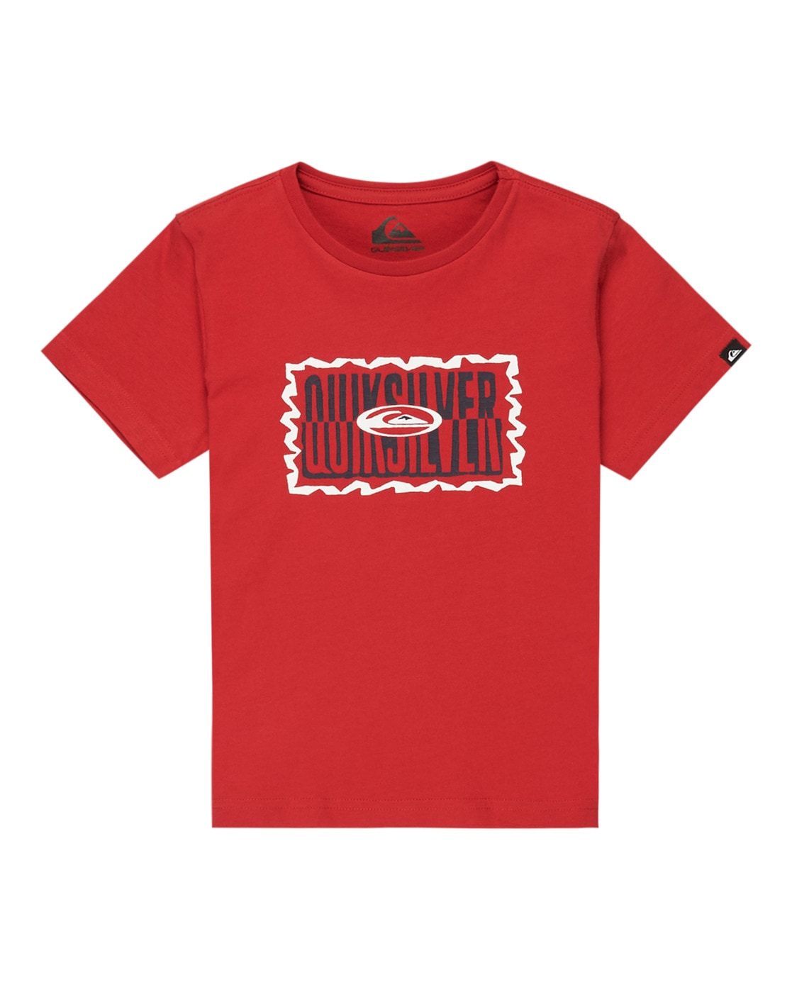 T-Shirt QUIKSILVER "Ev Gotam Foam", Kinder, Gr. 5(108-114cm), salsa, 100% Baumwolle, Shirts Image