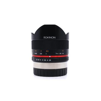 Used Rokinon 8mm f/2.8 UMC CS II - Fujifilm X Fit