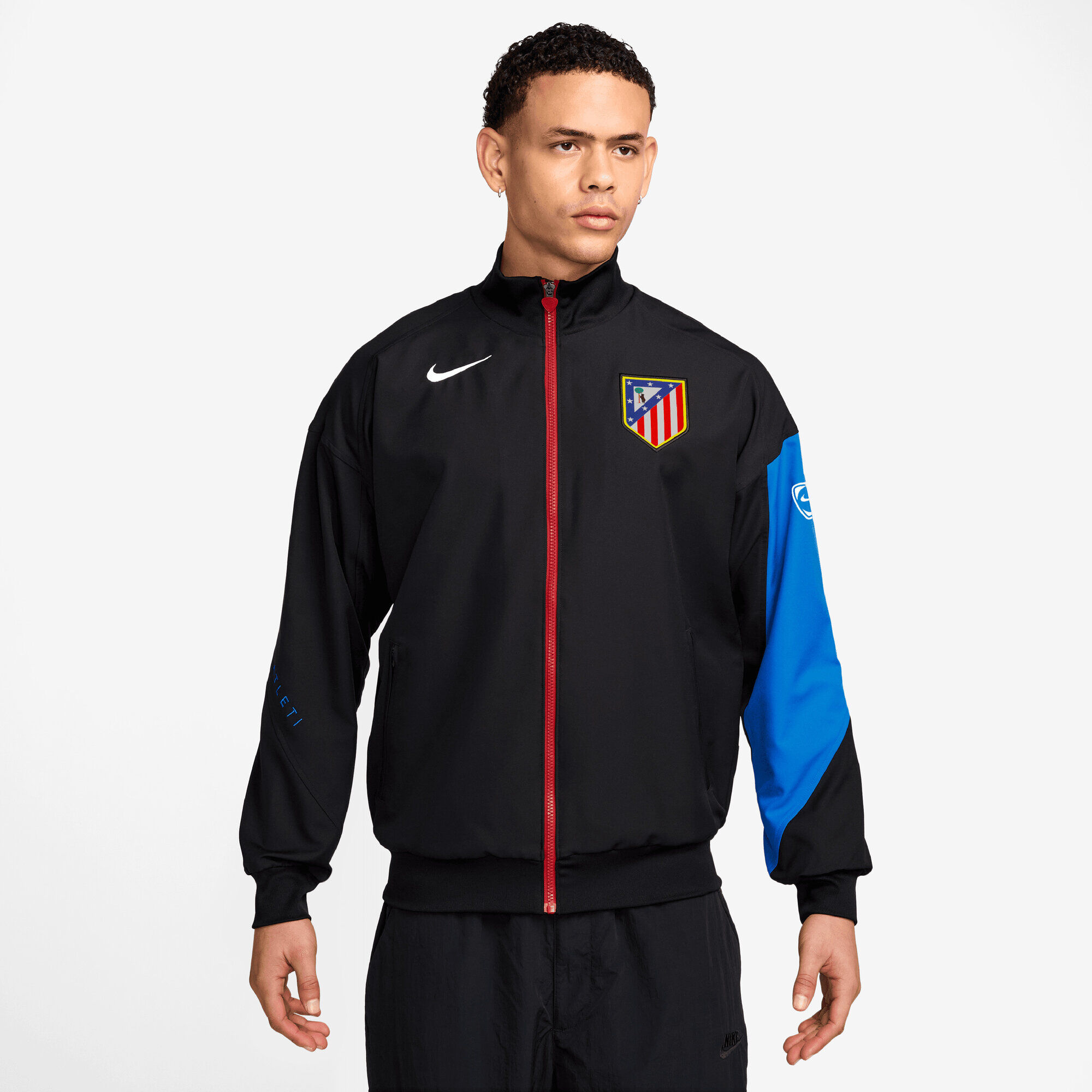 Atlético de Madrid Nike T90 Anthem Jacke - Schwarz Image