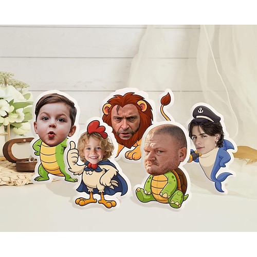 personalisiertes individuelles Foto-Gesichtskissen, kreatives DIY-Humanoid-Kissen, lustiges Geburtstagsgeschenk für Freunde, einzigartiges Bildkissen, individuelle Fotogeschenke Image