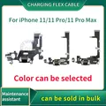 Cavo flessibile di ricarica per iPhone 11 Pro Max Spina USB Porta caricatore Connettore dock con microfono Cavo flessibile per jack audio per cuffie