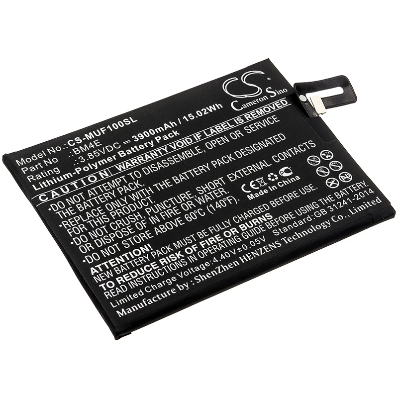 Li-Polymer Mobile, SmartPhone Battery for Pocophone, 3.85V, 3900mAh, Compatible Models: Poco F1 Armoured Edition Globa