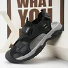 2025, Herrenschuhe, Sommer, Outdoor, Student, flacher Boden, Hausschuhe, rutschfest, weiche Sohle, Strandsandalen, modisch, atmungsaktiv, römische Schuhe