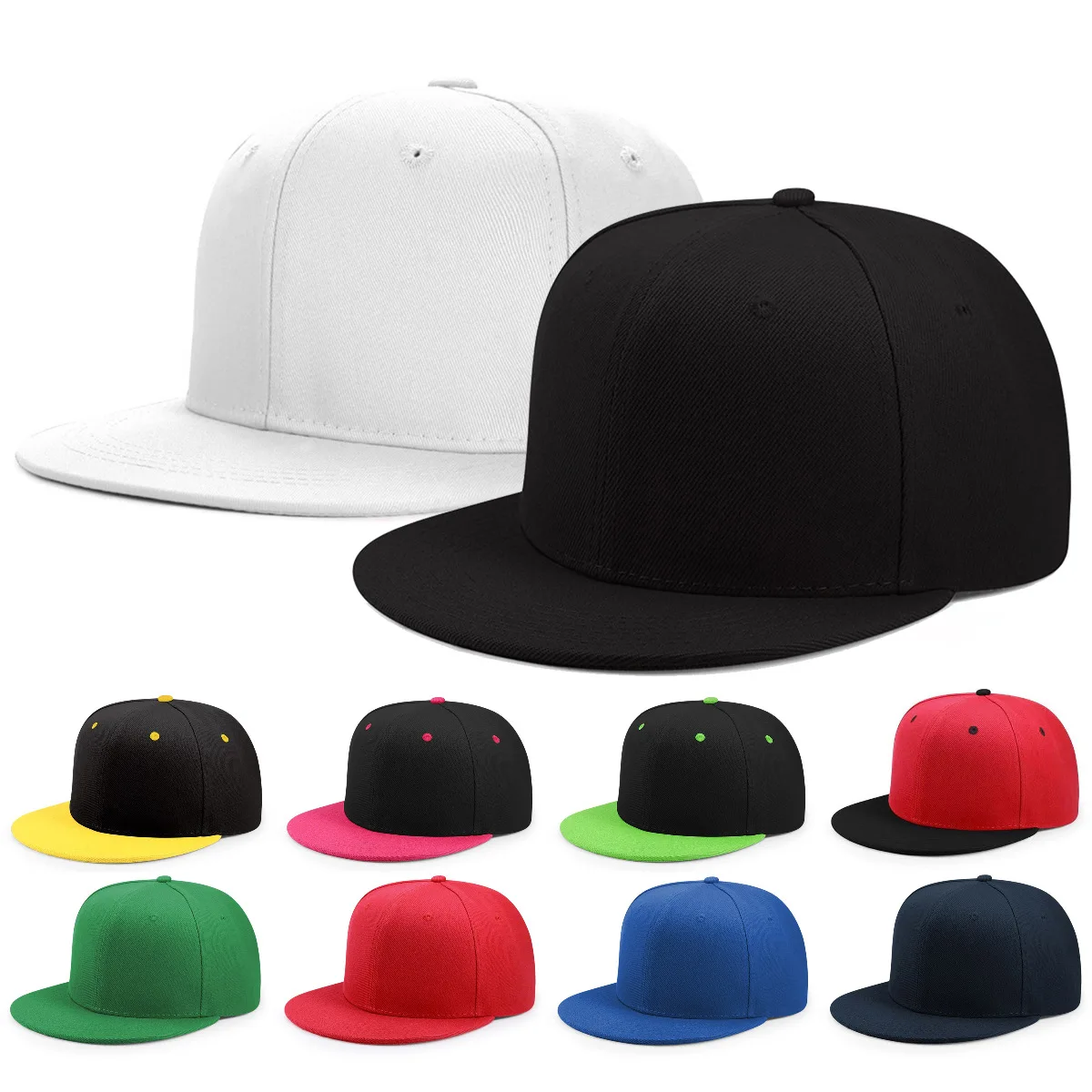 Nuovo berretto di vendita caldo cappello snapback semplice berretto da baseball hip-hop per adulti di alta qualità uomo donna cappello da baseball per il tempo libero all'aperto