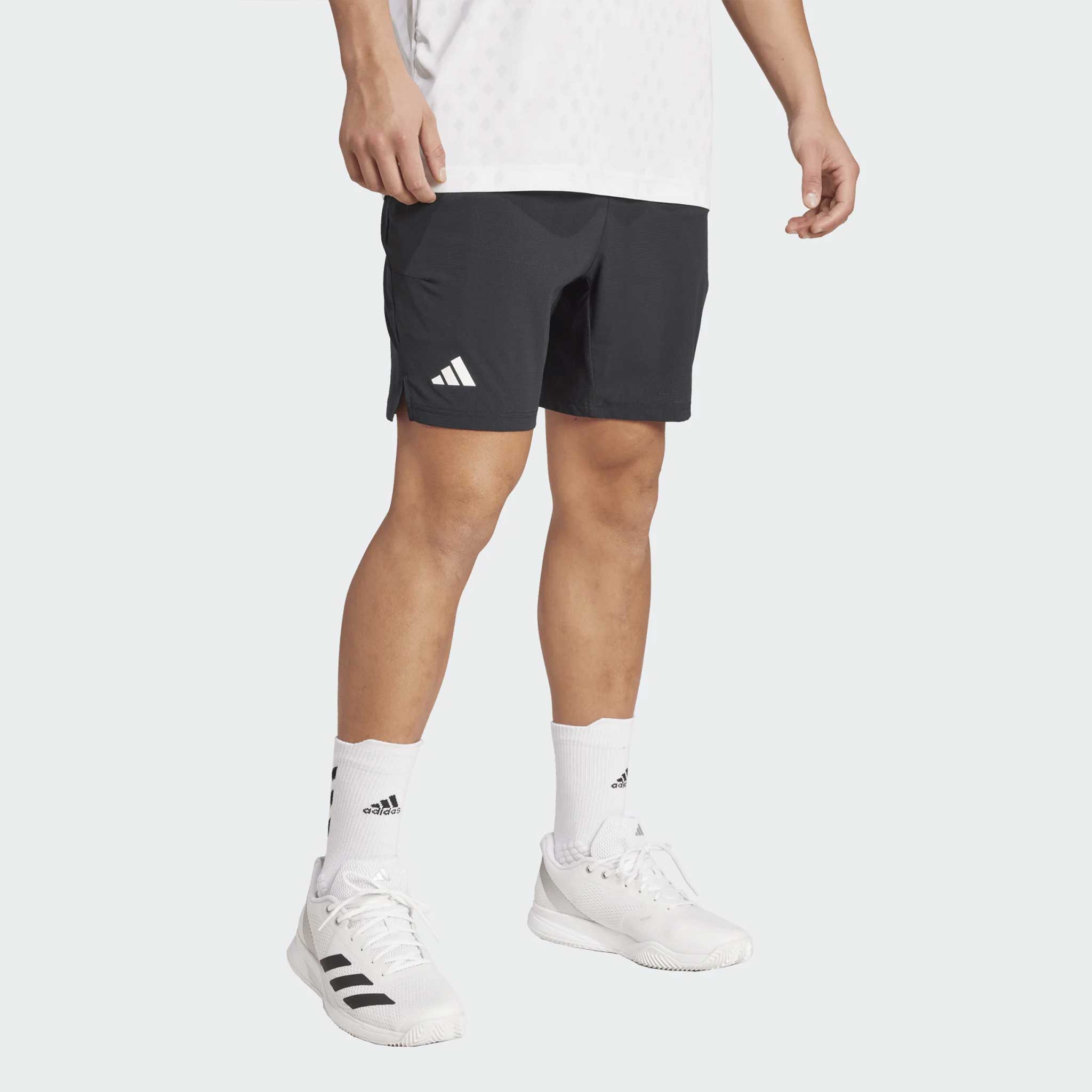 adidas Climachill Ergo 7" Shorts Men's Tennis Apparel Black
