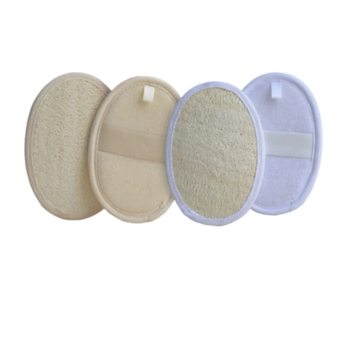 Natürliche Luffa Lange Zurück Handtuch Reiben Bad Pinsel Weichen Körper Peeling Dusche Schwämme Peeling Massage Tiefen Reinigung Bade Werkzeuge Image