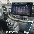 Lettore video multimediale per auto Android 14 per Ford Transit Custom Van 2020 GPS 1Din Radio Autoradio CARPLAY SCHERMO DA 10,1 pollici 128 GB
