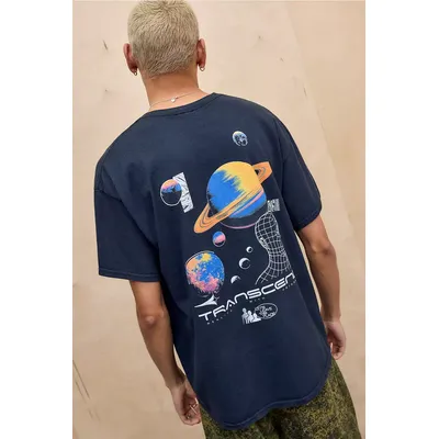 UO Transcend T-Shirt - Black L at Urban Outfitters