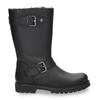 Stiefel PANAMA JACK "Fergie B1", Damen, Gr. 41, Normalschaft, schwarz, Nappaleder, klassisch, Schuhe, Winterboots, Blockabsatz, Profilsohle mit waterproof Ausstattung