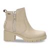 Stiefelette PANAMA JACK "GTX", Damen, Gr. 40, beige, Nubukleder, klassisch, Schuhe, Winterboots, Blockabsatz, mit GORE-TEX-Ausstattung