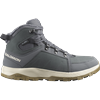 Winterstiefel SALOMON "OUTCHILL TS WP", Damen, Gr. 47, turbulence, rainy day, schwarz navy, Leder, sportlich, Schuhe, wasserdicht