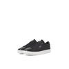 Sneaker JACK & JONES "JFWBALE", Herren, Gr. 45, grau (anthrazit), Lederimitat, casual, Schuhe, mit seitlichem Logo