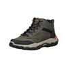 Schnürstiefelette SKECHERS "Skechers Stiefelette Leder", Herren, Gr. 41, grün (olive), Leder, casual, Schuhe