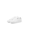 Sneaker JACK & JONES "JFWBALE", Herren, Gr. 46, weiß, Lederimitat, casual, Schuhe, mit seitlichem Logo