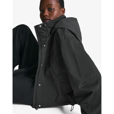Bershka Water-Resistant & Windproof Technical Jacket Women S Black