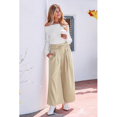 Don’t Miss Out Beige Pants