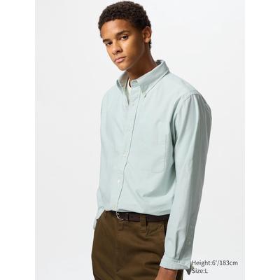 Uniqlo - Regular Fit Oxford Shirt - Light Green - XL