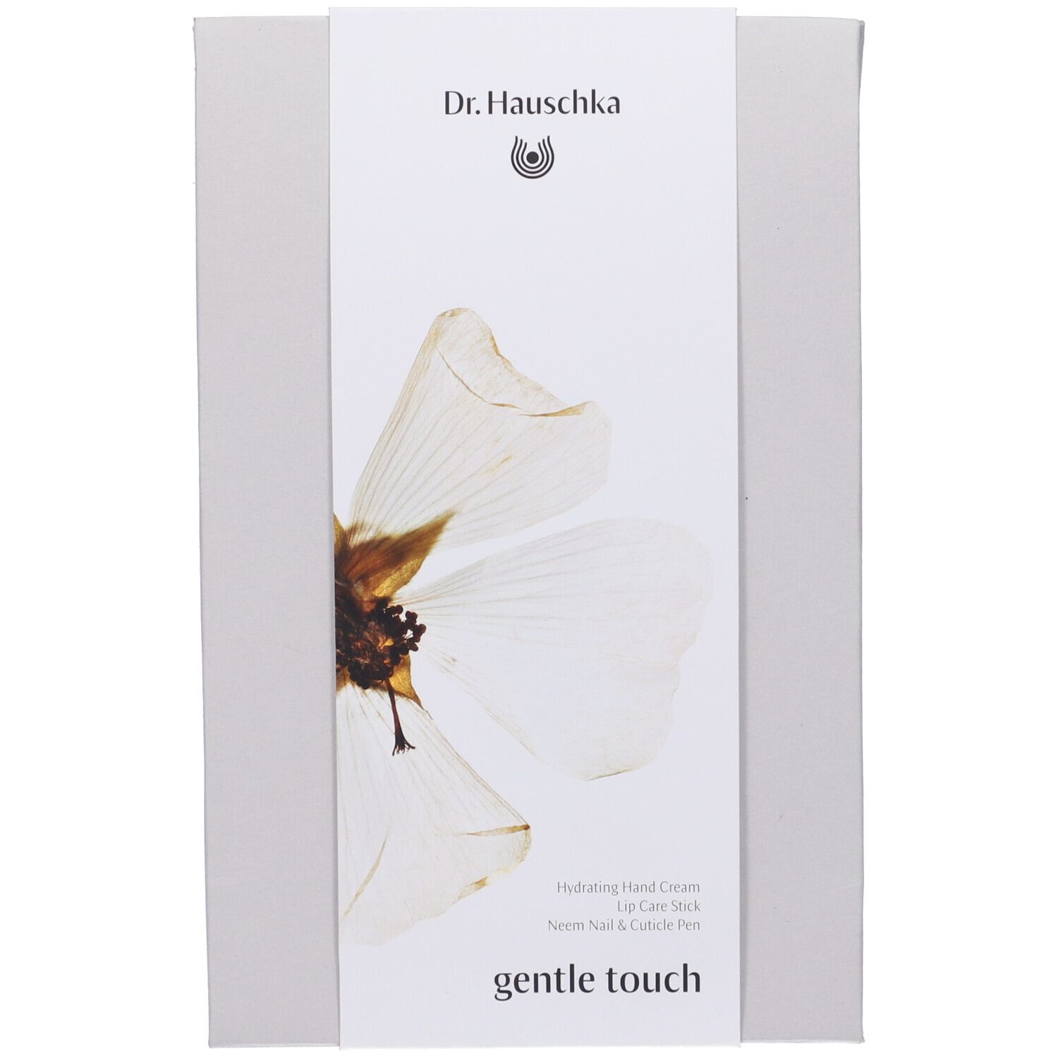 Dr Hauschka Gentle Touch Stick Labbra + Olio Neem Unghie Crema Mani 1