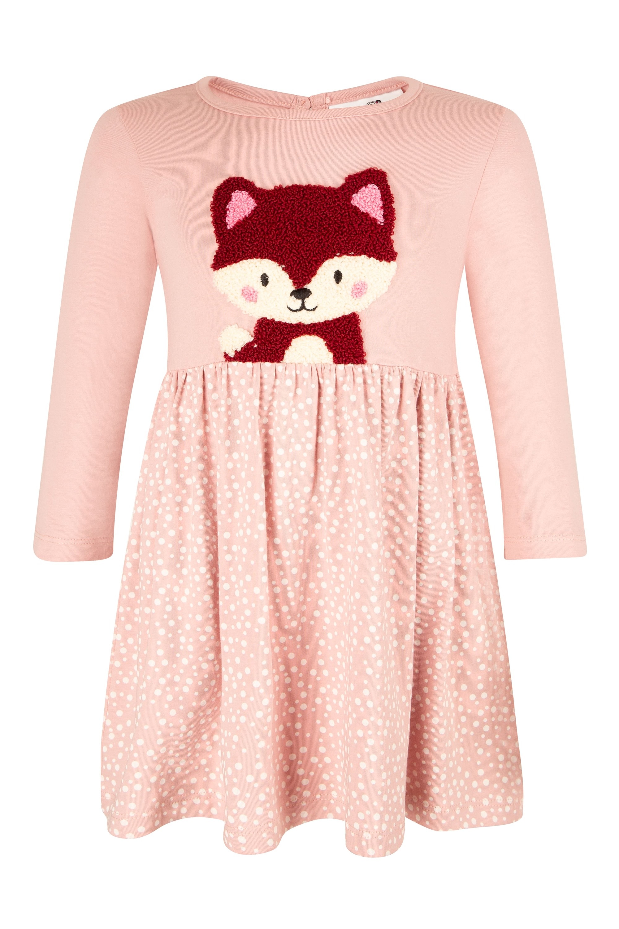 Sommerkleid HAPPY GIRLS "dress", Mädchen, Gr. 92, EURO-Größen, rosa (dusty rose), Stoff, 100% Baumwolle, normal, Kleider Image