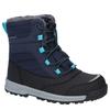 Winterboots HI-TEC "Leo WP JR", Damen, Gr. 33, blau (blau nights, schwarz, peacock blau), Synthetik, Textil, mehrfarbig, sportlich, Schuhe, Snowboots, Winterstiefel, Winterschuhe, warm gefüttert