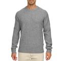 Rundhalspullover INDICODE "INBertram O-neck", Herren, Gr. XL, grau (grau mix), Strick, Obermaterial: 58% Polyacryl, 32% Polyester, 7% Wolle, 3% Elasthan, unifarben, modisch, regular fit hüftlang, Rundhals, Langarm, Pullover
