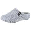 Pantoffel VERBENAS, Damen, Gr. 35, blau (hellblau), Textil, klassisch, Schuhe Pantoffeln Plüsch Hausschuh Hausschuh, Hausschuh, Homeslipper, Clog in kuscheliger Optik