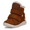 Klettstiefel ECCO "SP.1 Lite Infant", Kinder, Gr. 23, braun (camelfarben), Nubukleder, sportlich, Schuhe, Winterstiefel, Winterboots, waterproof, mit SHOCK-POINT-Technologie