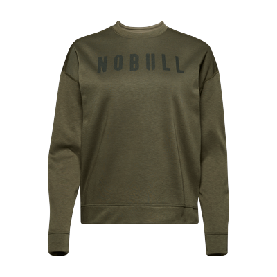 NOBULL - Crew Sweatshirt Women's - Army Green