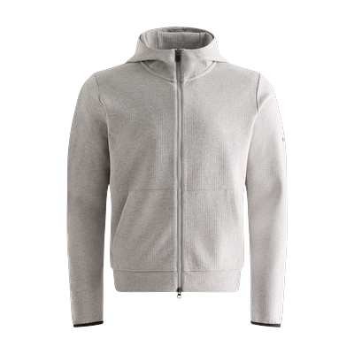NOBULL - Men's Drive Zip-Up - Heather Grey