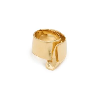 Soggy Envelope Plated Ring - Metallic - Completedworks Rings