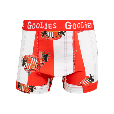 Sunderland Oddballs Heim-Boxershorts – Rot/Weiß – Kinder Image