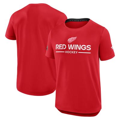 Detroit Red Wings Authentic Pro Rink T-Shirt – Herren Image