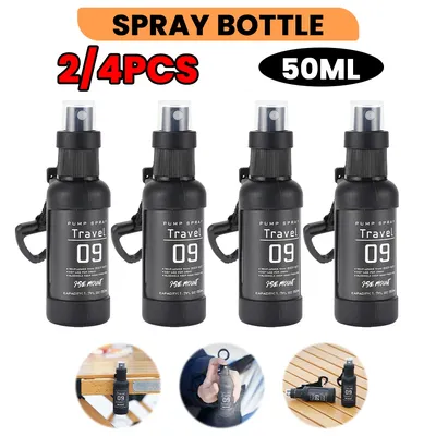 50/80ml Outdoor Camping Trip Spray Bottle Leak Proof Portable Spray Bottle Travel Refillable Spray Bottle for Outdoor Camping