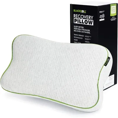 ® Recovery Pillow (50 x 30 cm), Kopfkissen for erholsamen Schlaf, ergonomisches Kissen mit Reisetasche for Travel, Nacke