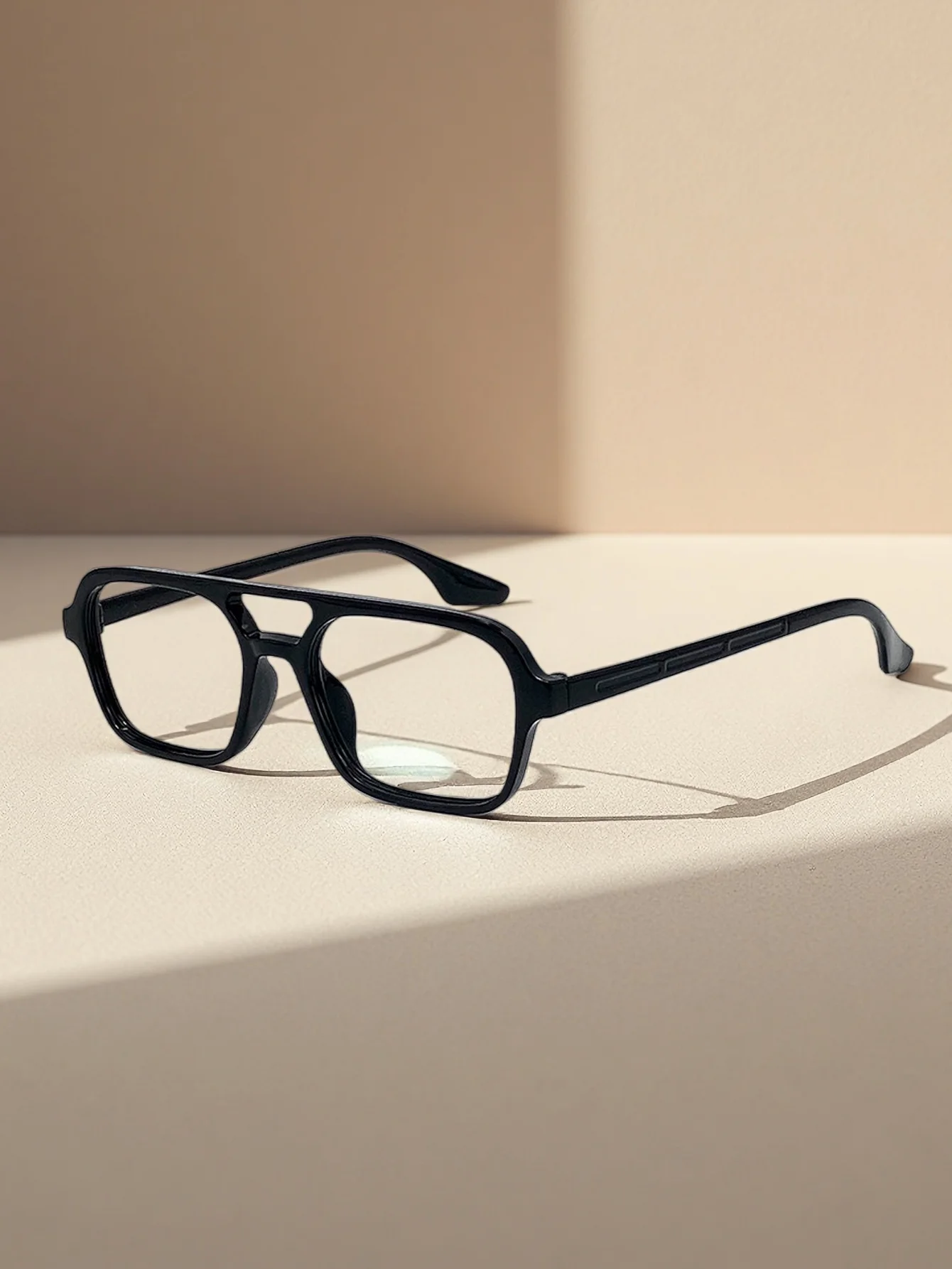 Neue Retro Doppelstrahl Mode Lesebrille Mode Lesebrille Herren HD Image