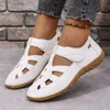 Neue Sommer Loafer Frauen Sandalen Damen Sandalen Bequeme Wohnungen Walking Sandalen Bedeckte Zehe Strand Schuhe Frau Schuhe Schuhe