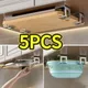 Kitchen Sponges Holder Stainless Steel Sink Sponges Drain Drying Rack Self Adhesive Storage Holder Wall Hooks Kitchen Organizers