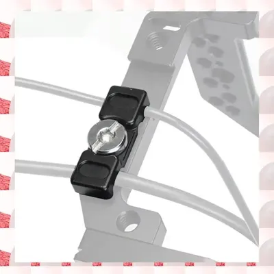 ABGN Universal 1/4 Camera -Compatible Cable Clamp DSLR Wire Lock Clamp Photography Cable Clip For Sony Canon Monitor