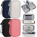 Custodia per cavo dati digitale Borsa di ricarica per telefono cellulare Chiavetta USB Borsa di archiviazione impermeabile Organizzatore di disco rigido per cuffie