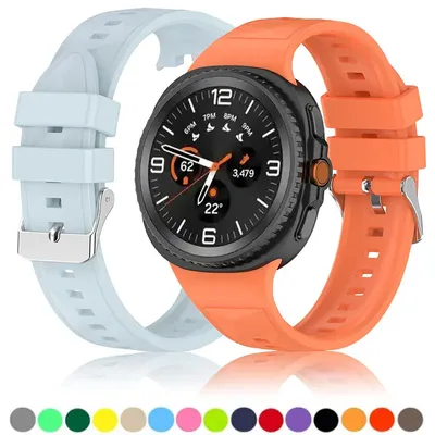 Silikonarmband für Samsung Galaxy Watch 8 40 44 mm Smartband für Galaxy Watch 40/44 Watch 8 Classic Zubehör Armband Armbanduhr