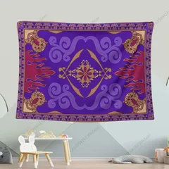 Aladdin Magic Wall Tapestry Arabian Nights Tapestries Hippie Bohemian Tapestry Mandala Background Cloth Flag Wall Art Home Decor