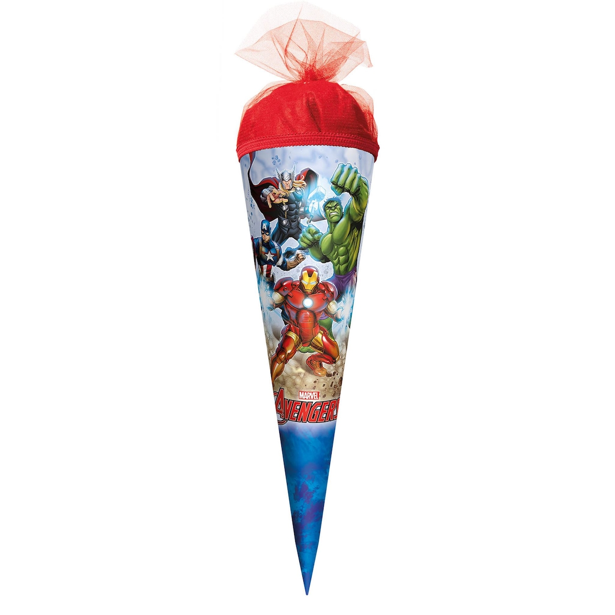 Roth Schultüte 22cm rund Marvel Avengers Image