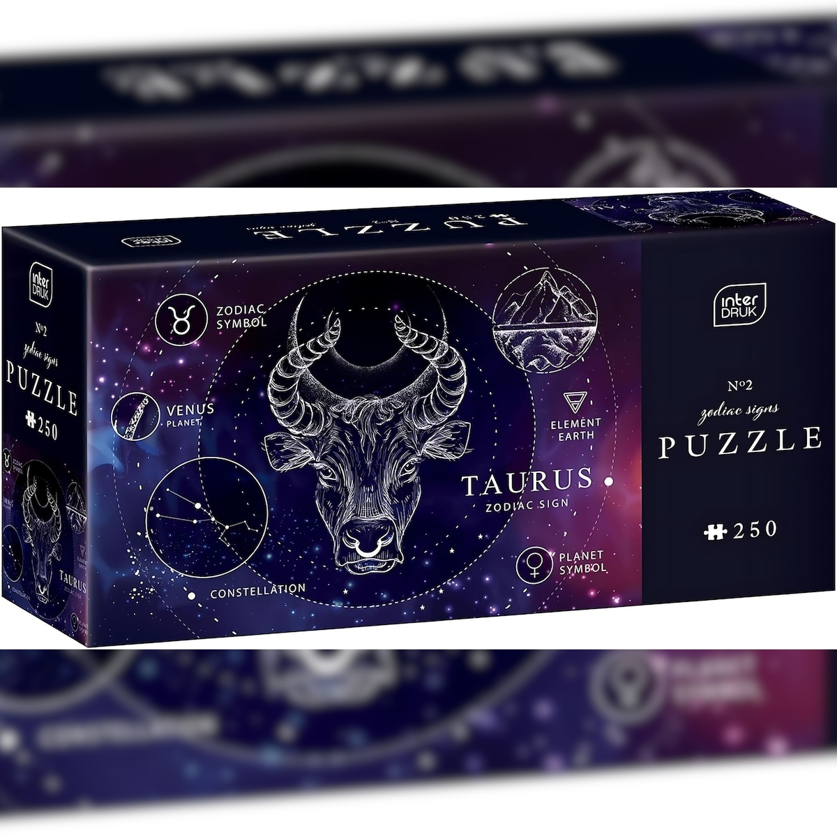 Interdruk Puzzle 250 Teile Sternzeichen 2 Stier (Bulle) Image