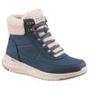 Winterboots SKECHERS "ON-THE-GO STELLAR", Damen, Gr. 39, blau (navy), Lederimitat, Textil, casual, Schuhe, Schnürstiefel, Trekkingschuh mit ULTRA GO Dämpfung