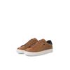 Sneaker JACK & JONES "JFWBALE", Herren, Gr. 41, braun, Lederimitat, casual, Schuhe, mit seitlichem Logo