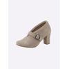 Hochfrontpumps ANDREA CONTI, Damen, Gr. 41, beige (sand), Textil, modisch, Schuhe