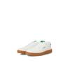 Sneaker JACK & JONES "JFWBOUNCE", Herren, Gr. 44, grün (weiß, grün), Lederimitat, Textil, kontrastfarbene Details, casual, Schuhe, mit Kontrastbesatz