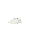 Sneaker JACK & JONES "JFWBOUNCE", Herren, Gr. 41, blau (weiß, navy), Lederimitat, Textil, kontrastfarbene Details, casual, Schuhe, mit Kontrastbesatz